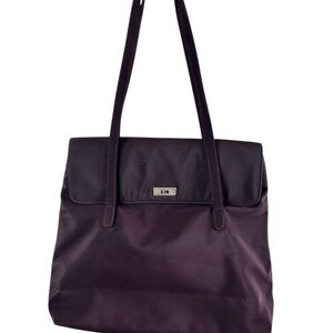 Ralph Lauren purple nylon tote bag.